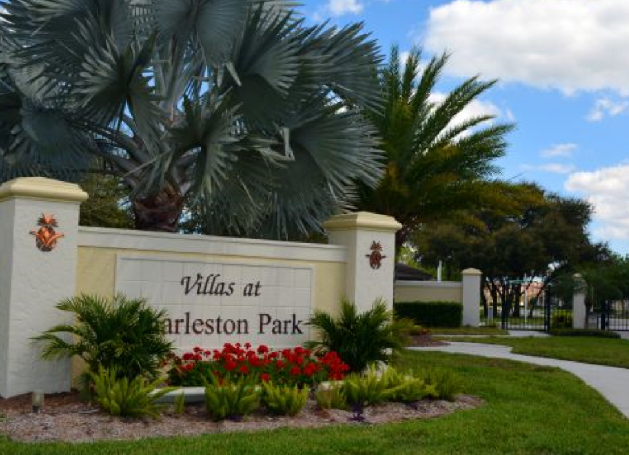 The Villas entrance